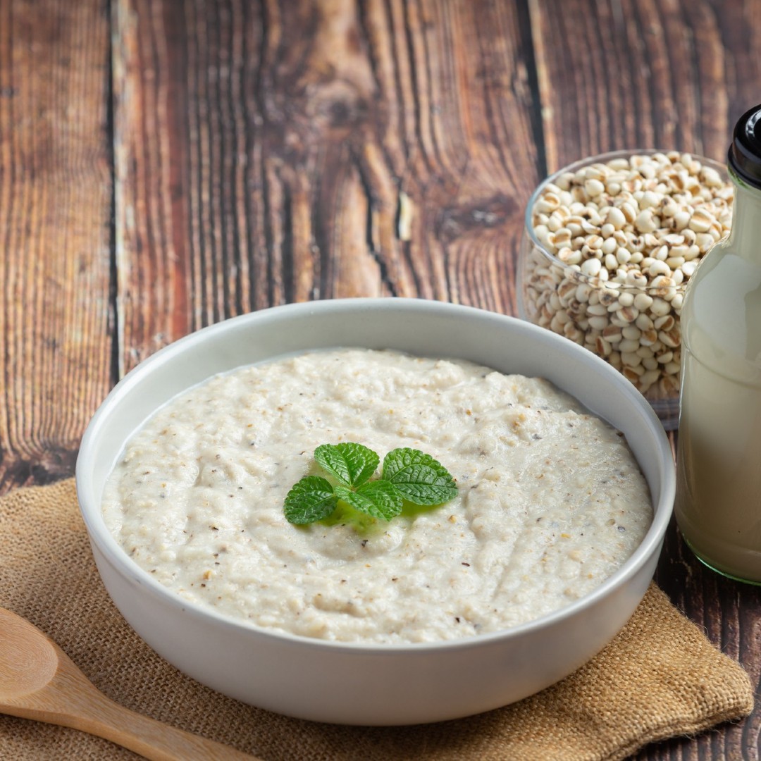 Coconut rice porridge