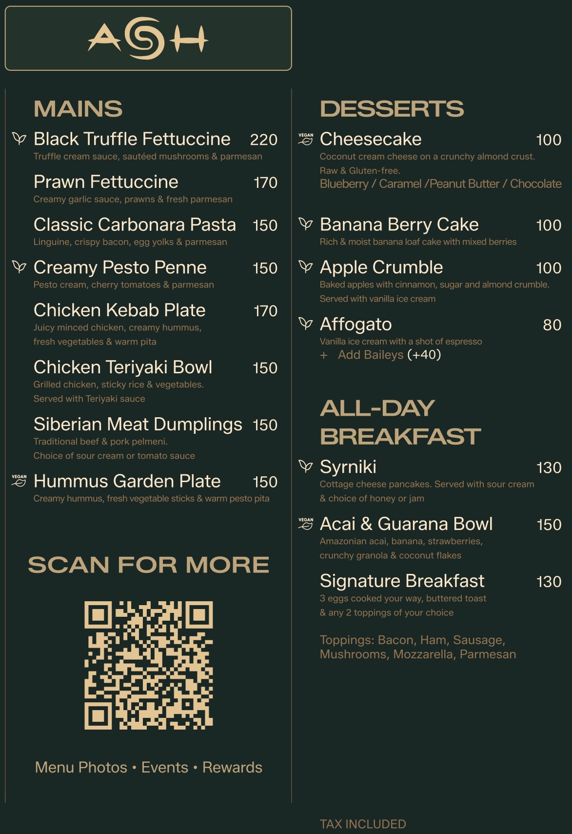 Menu Category