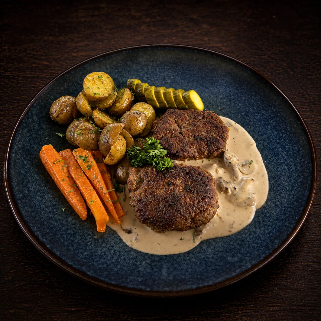 Beef Cutlet Plate
